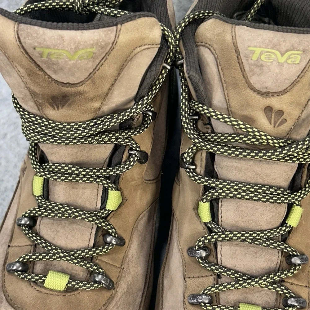 Teva Dalea Mid eVent Women's Size 9 Waterproof Vibram Hiking Boots Brown